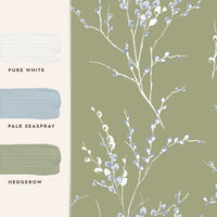 Pussy Willow - Moss Green