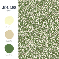 Joules Ditsy Floral Print Green Wallpaper