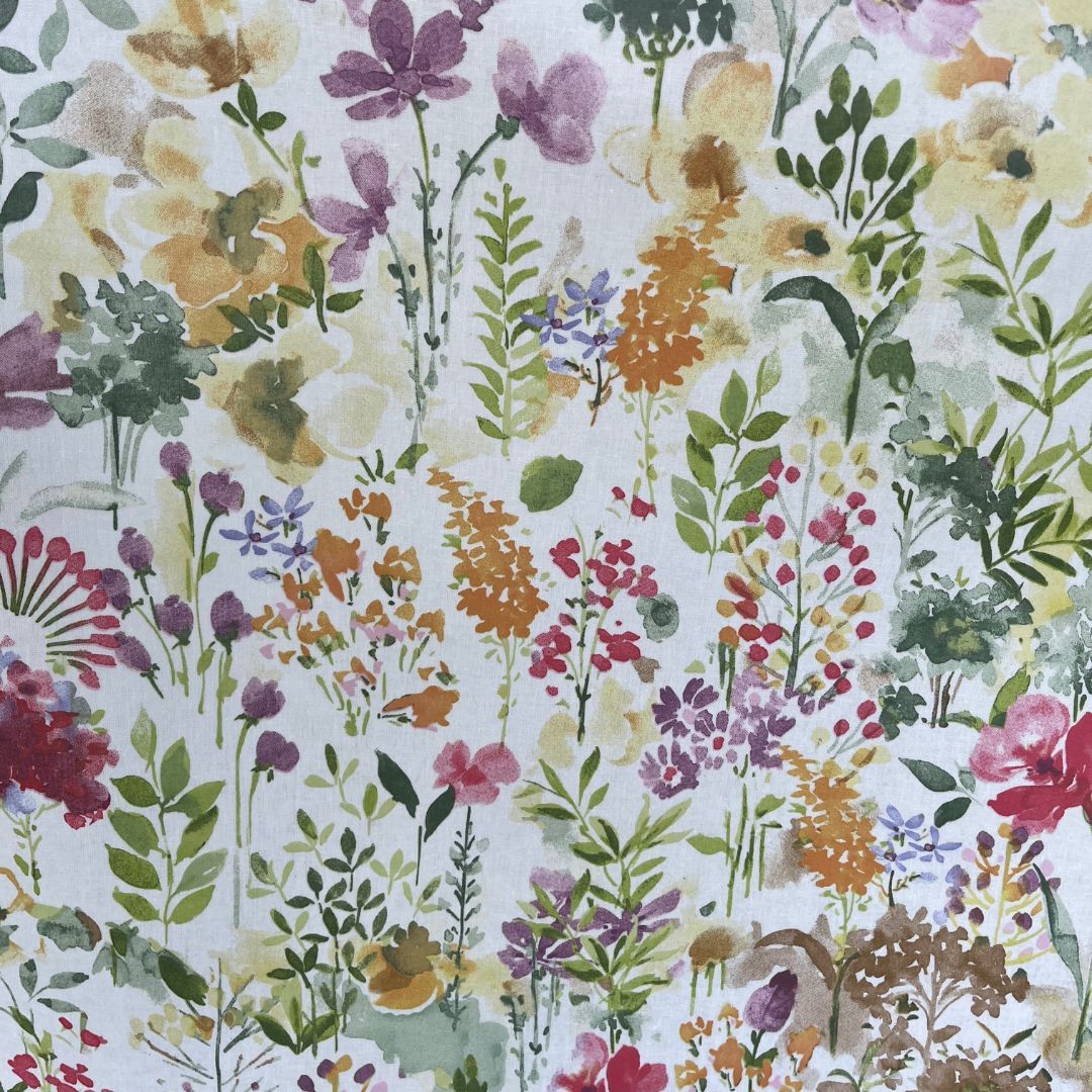 PVC Cotton Multi Floral Matt Finish