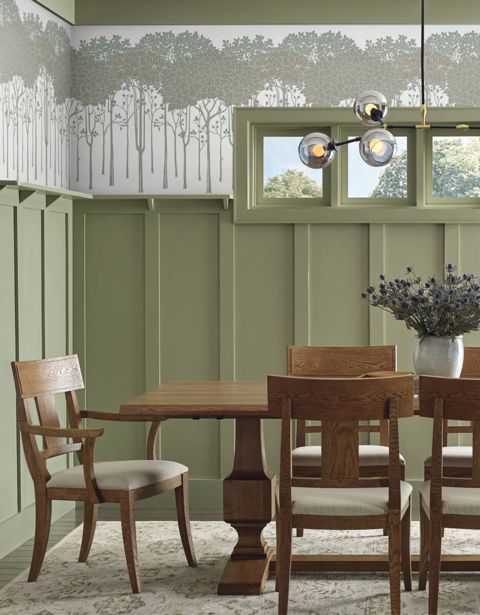 Arts & Crafts Oakwood Grove White