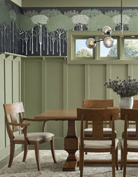 Arts & Crafts Oakwood Grove Black