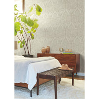 Boho Luxe Laurel Damask Cream