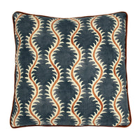Cushion Helter Skelter Linen Slate