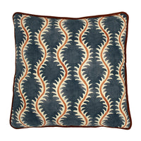 Cushion Helter Skelter Linen Slate