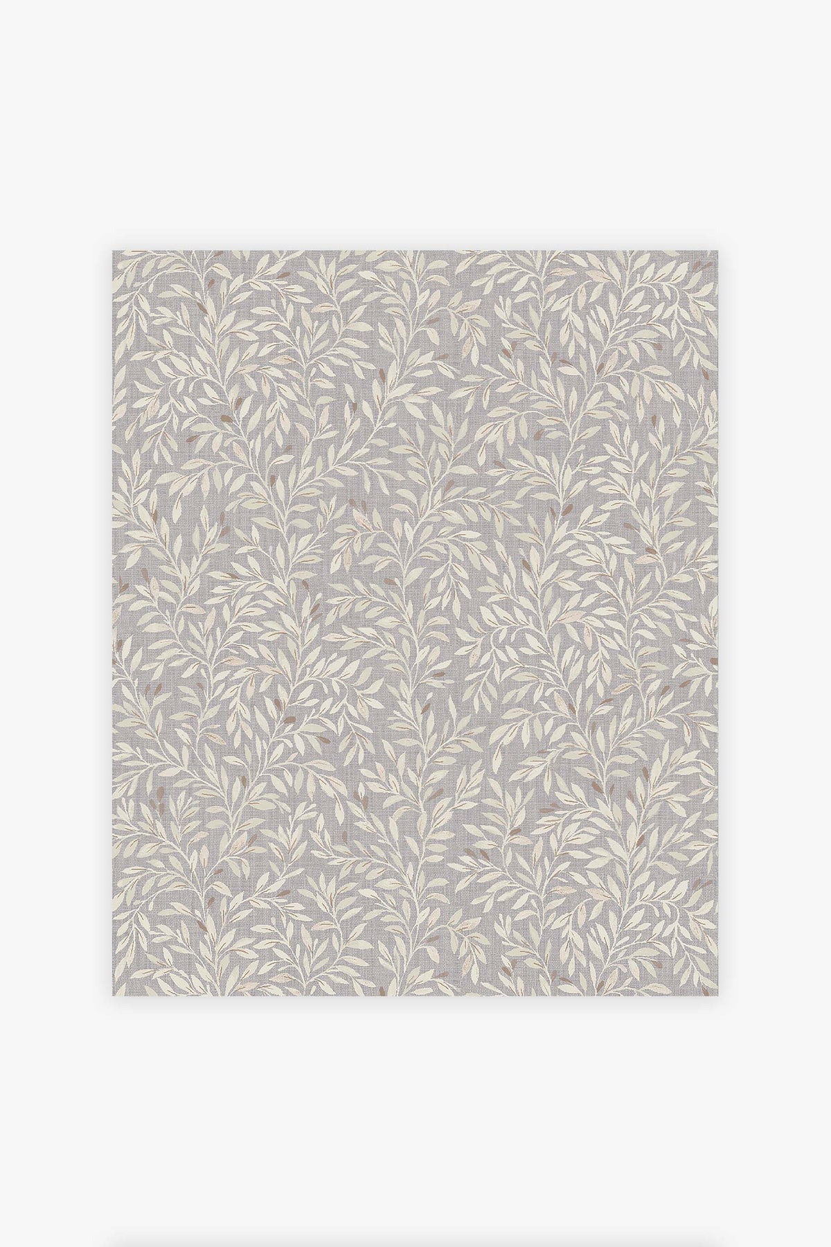 Ditsy Leaf Grey