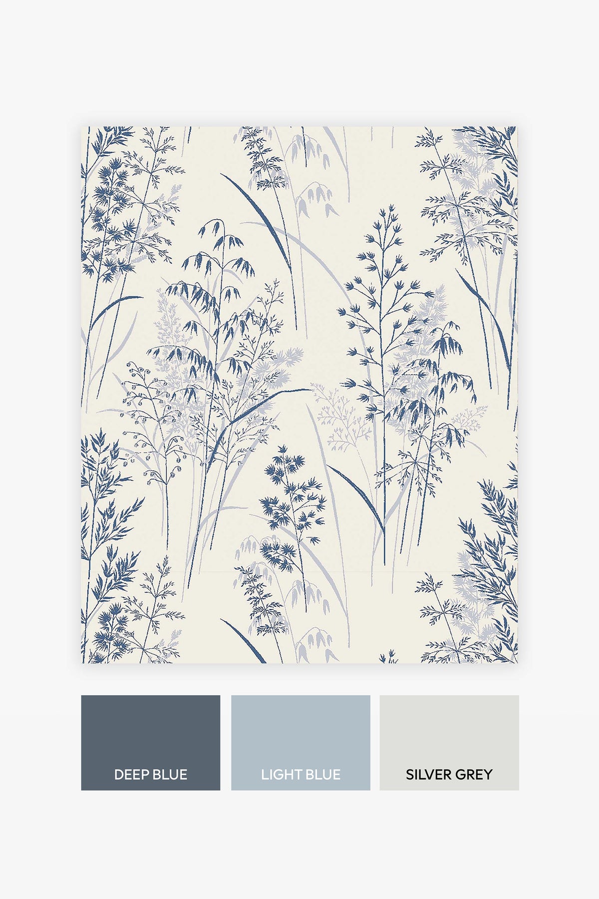 Leaf Sprigs Blue