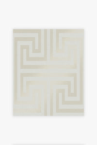 Metallic Greek Key Neutral