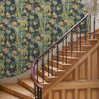 Bamboo Garden - Navy