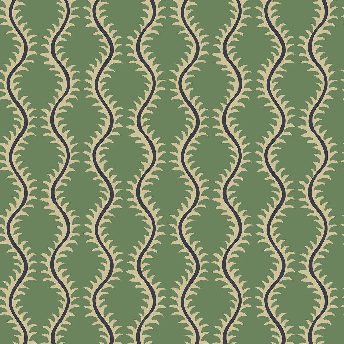Helter Skelter Wallpaper - Sage