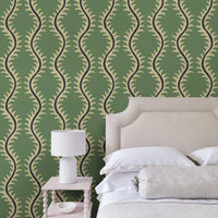 Helter Skelter Wallpaper - Sage