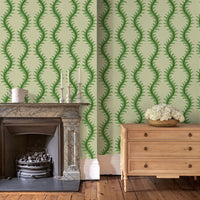 Helter Skelter Wallpaper - Emerald