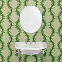 Helter Skelter Wallpaper - Emerald
