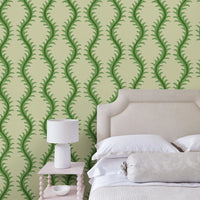 Helter Skelter Wallpaper - Emerald