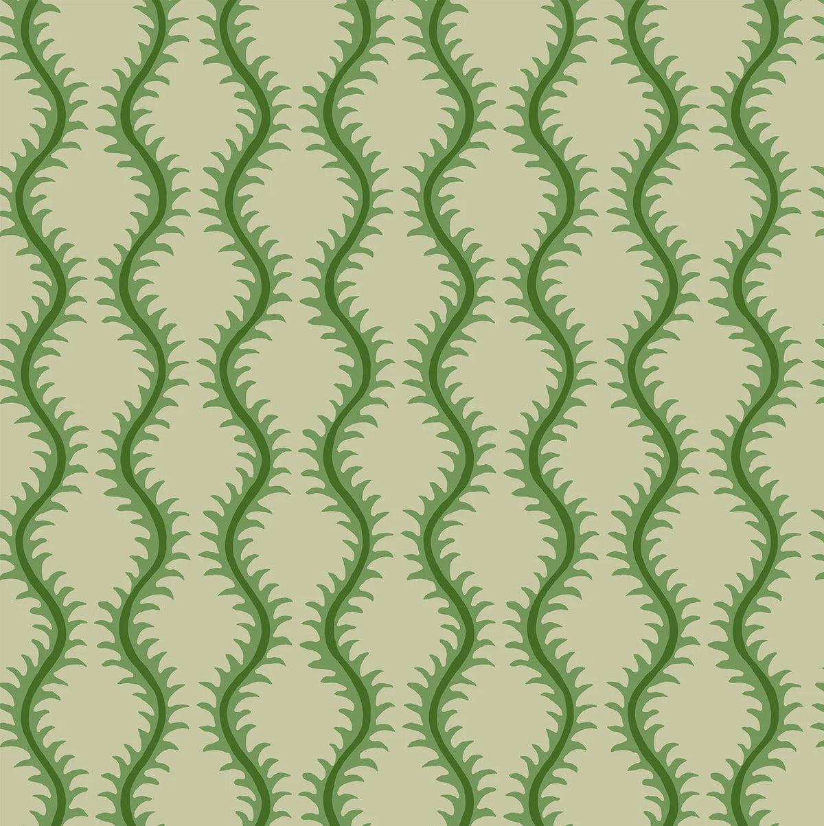 Helter Skelter Wallpaper - Emerald