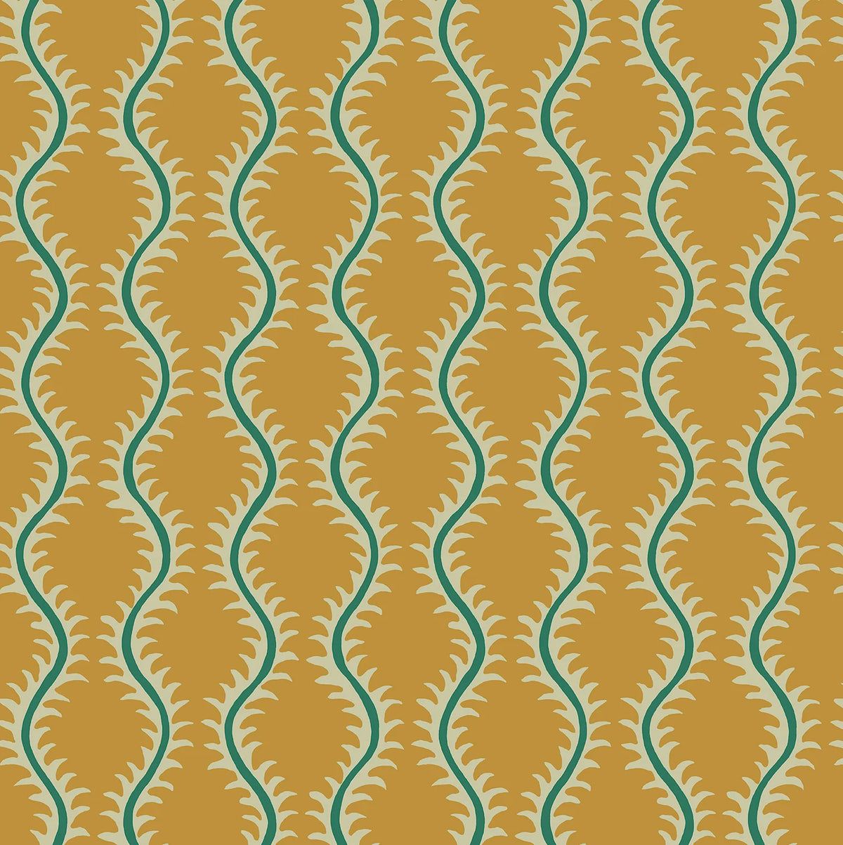 Helter Skelter Wallpaper - Saffron
