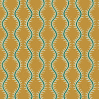 Helter Skelter Wallpaper - Saffron