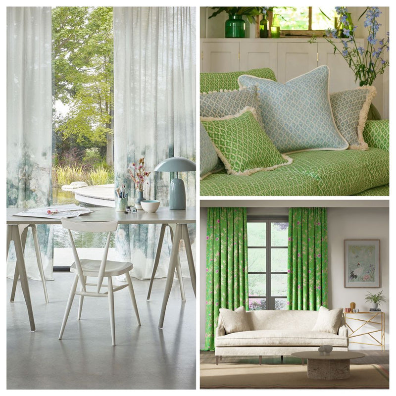 Greenery Galore: Tips to Incorporate Green Colours and Fabrics into Your Home