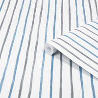 Painterly Stripe - Blue