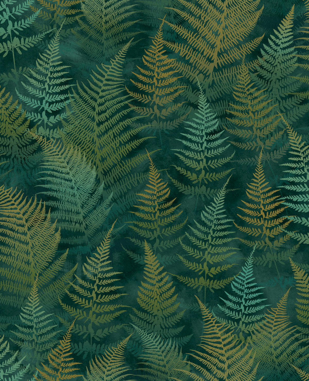 Woodland Fern Emerald