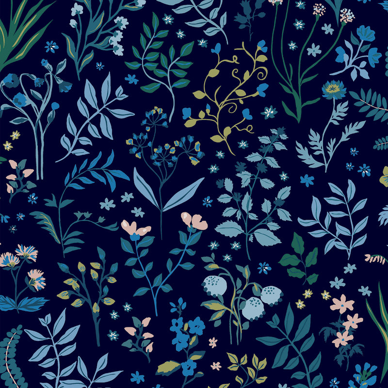 Holcombe Floral Navy