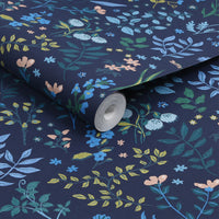 Holcombe Floral Navy