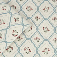 Pinford Trellis - Pale Seaspray Blue