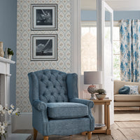 Pinford Trellis - Pale Seaspray Blue