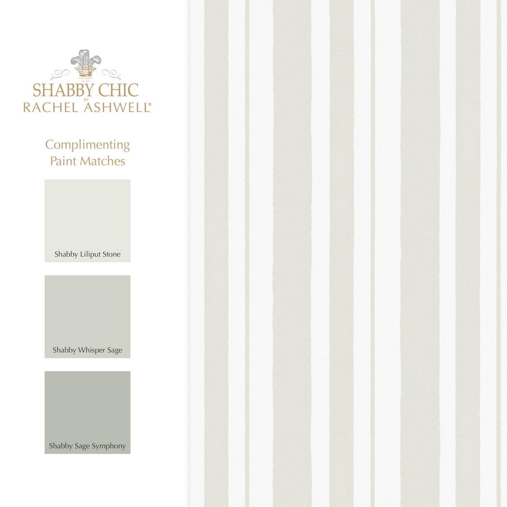 Watercolour Stripe Wallpaper