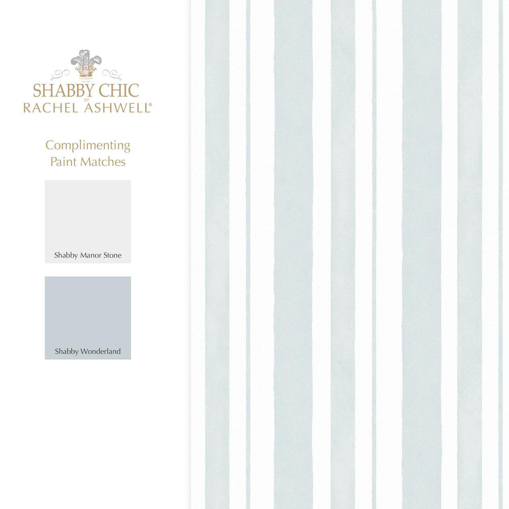 Watercolour Stripe Wallpaper