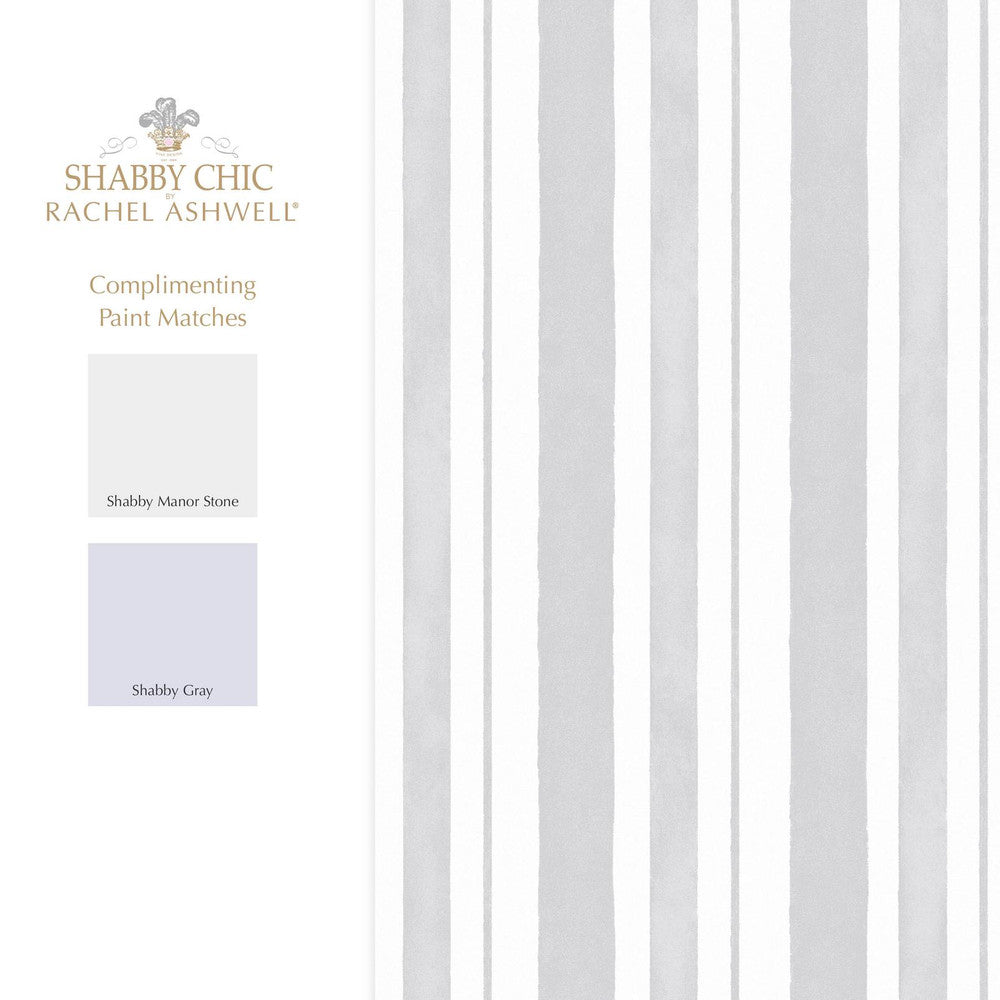 Watercolour Stripe Wallpaper