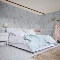 Bird Chinoiserie Wallpaper