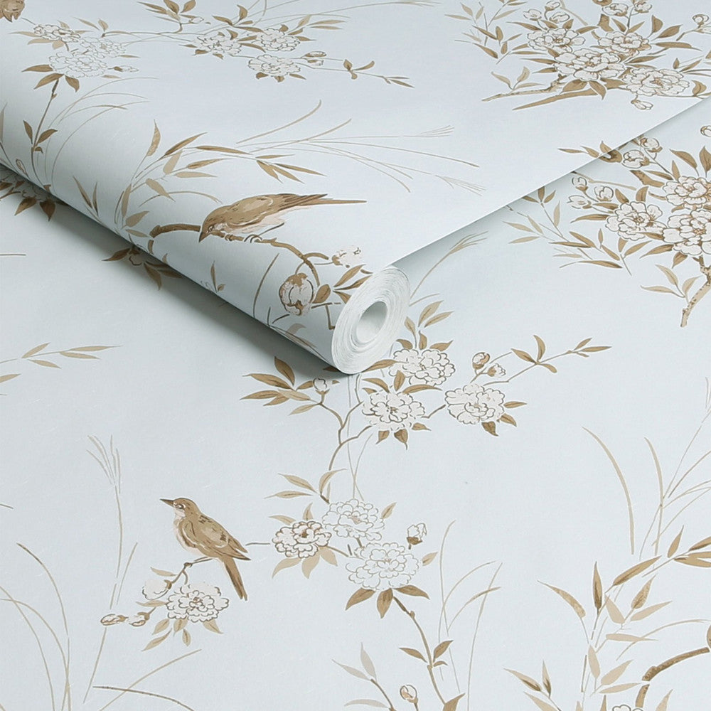 Bird Chinoiserie Wallpaper