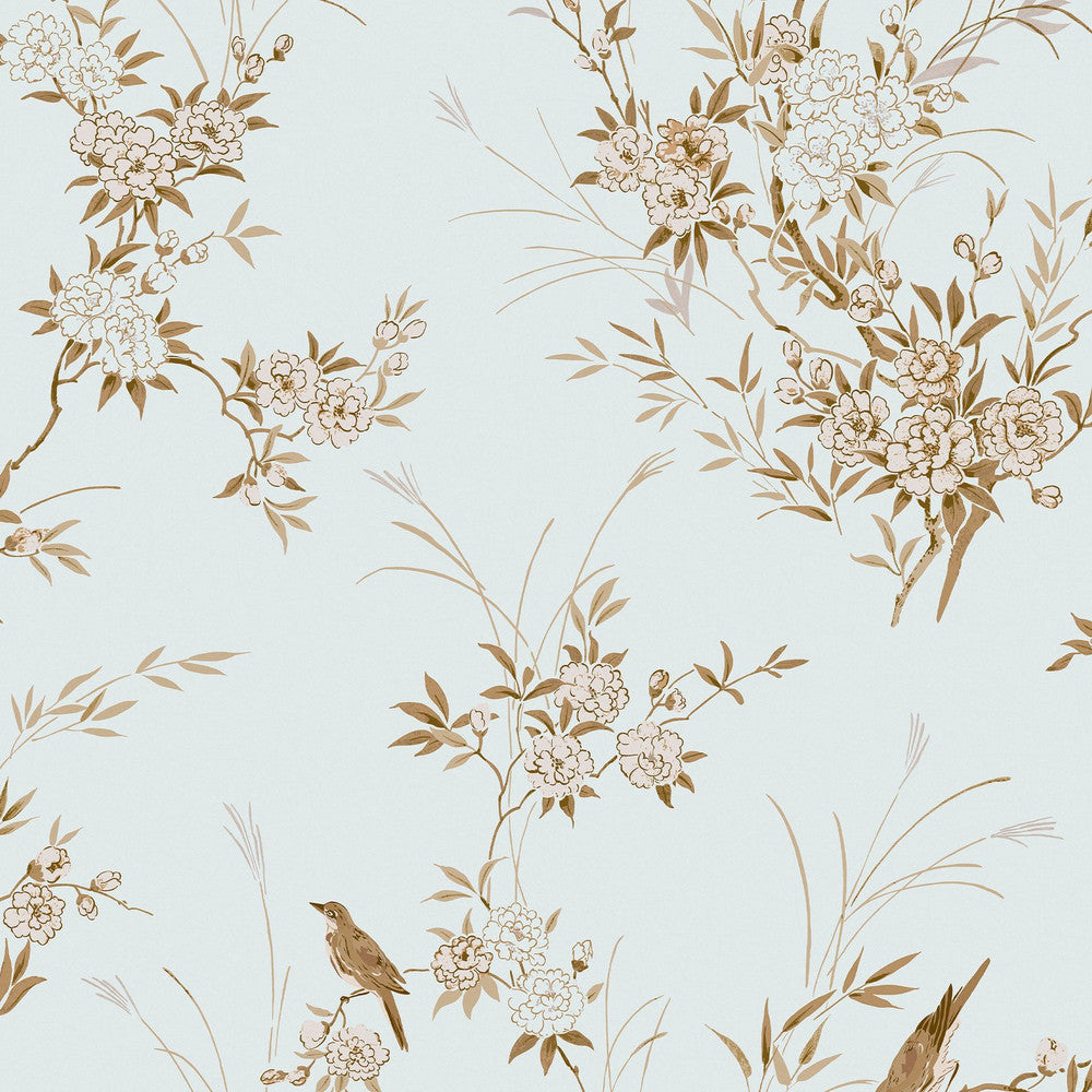 Bird Chinoiserie Wallpaper