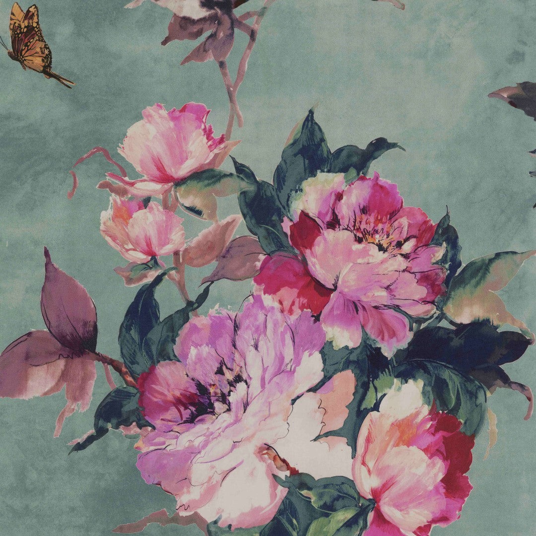 1838 Wallcoverings Camellia Madama Butterfly