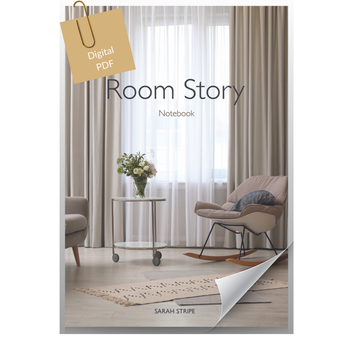 Room Story - Digital Interior Design Planner (Fillable PDF)