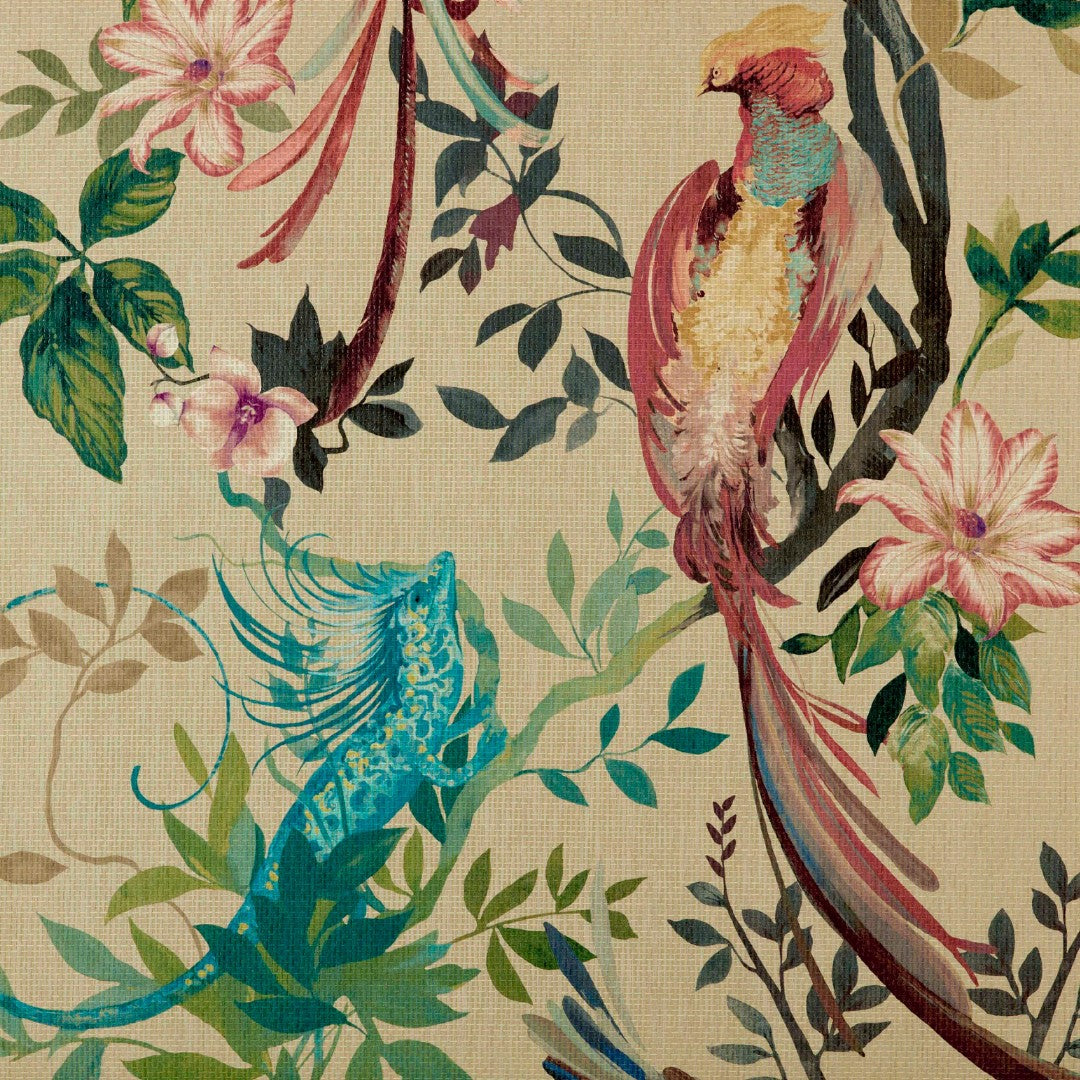 1838 Wallcoverings Pavilion Bird Sonnet