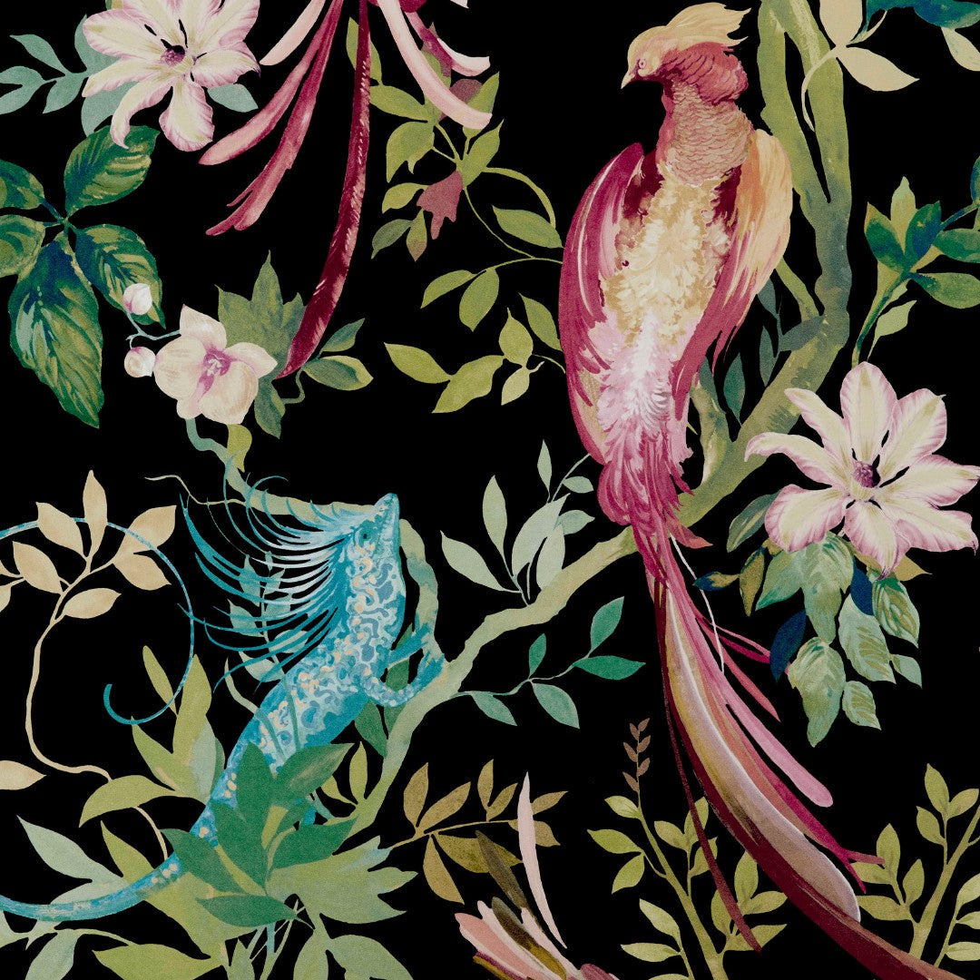 1838 Wallcoverings Pavilion Bird Sonnet