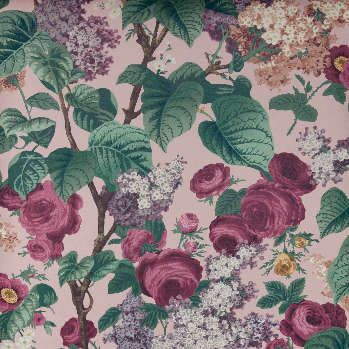 1838 Wallcoverings V&A Decorative Papers Floribunda