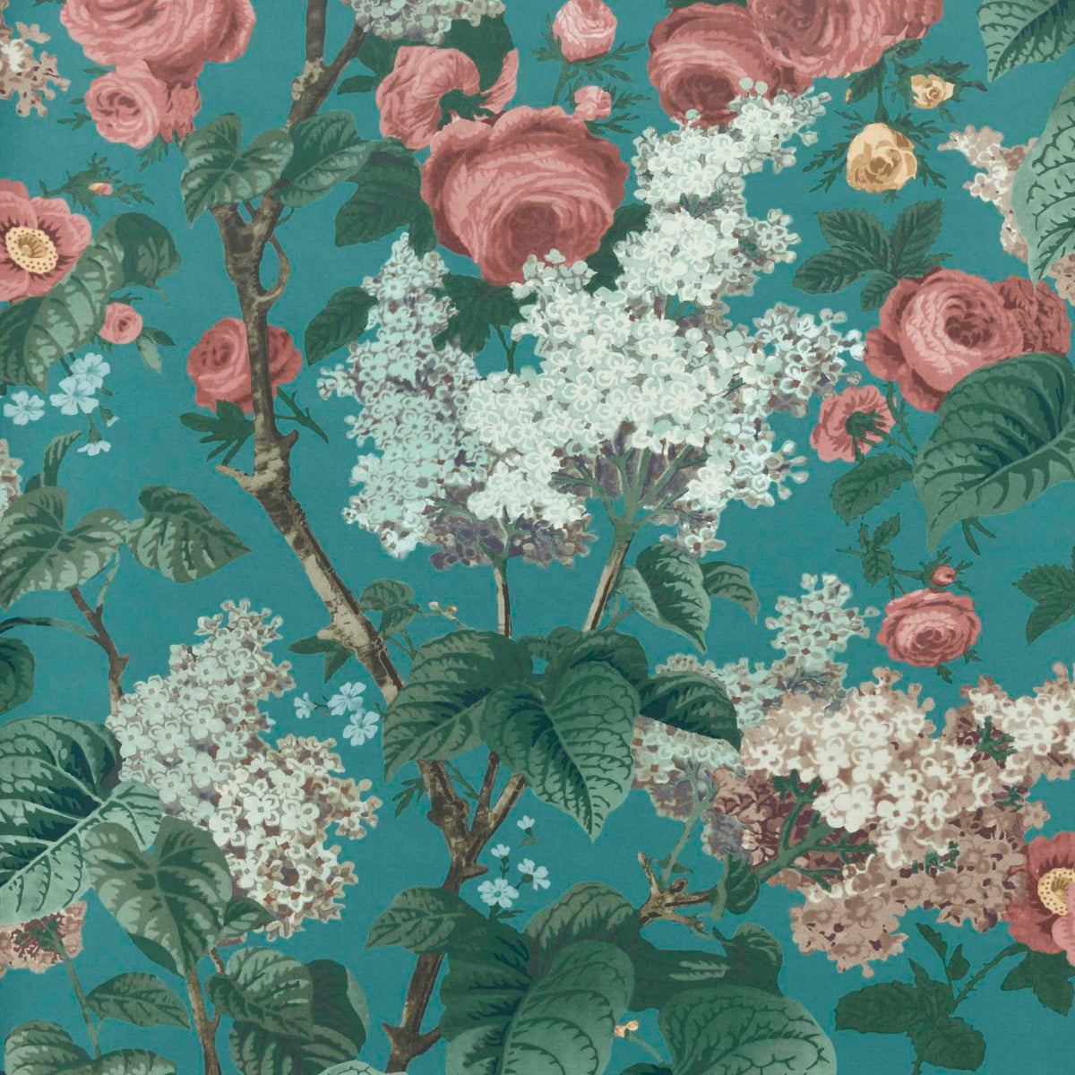 1838 Wallcoverings V&A Decorative Papers Floribunda