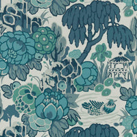 1838 Wallcoverings V&A Decorative Papers Mandarin Garden