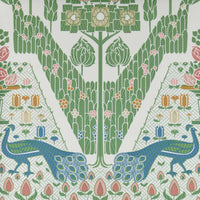 1838 Wallcoverings V&A Decorative Papers Peacock Topiary