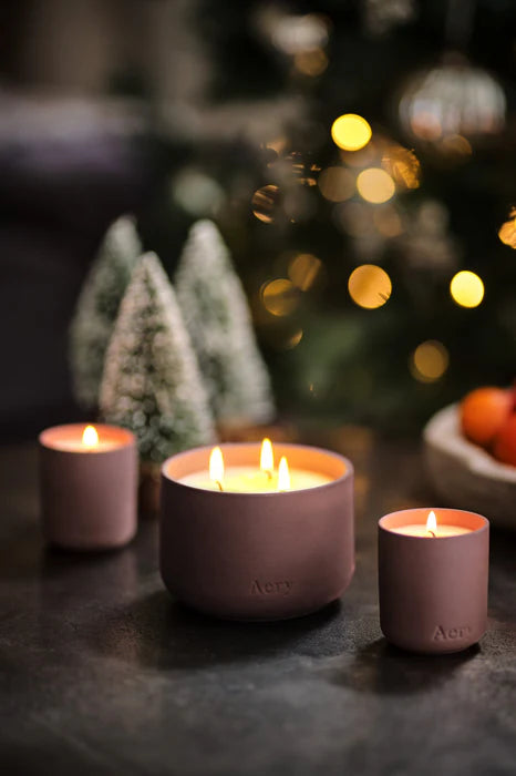 Aery Moroccan Rose Triple Wick Candle