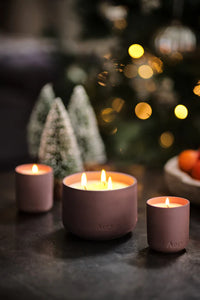 Aery Moroccan Rose Triple Wick Candle