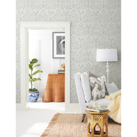 Boho Luxe Laurel Damask Grey