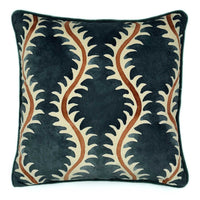 Cushion Helter Skelter Velvet Ink