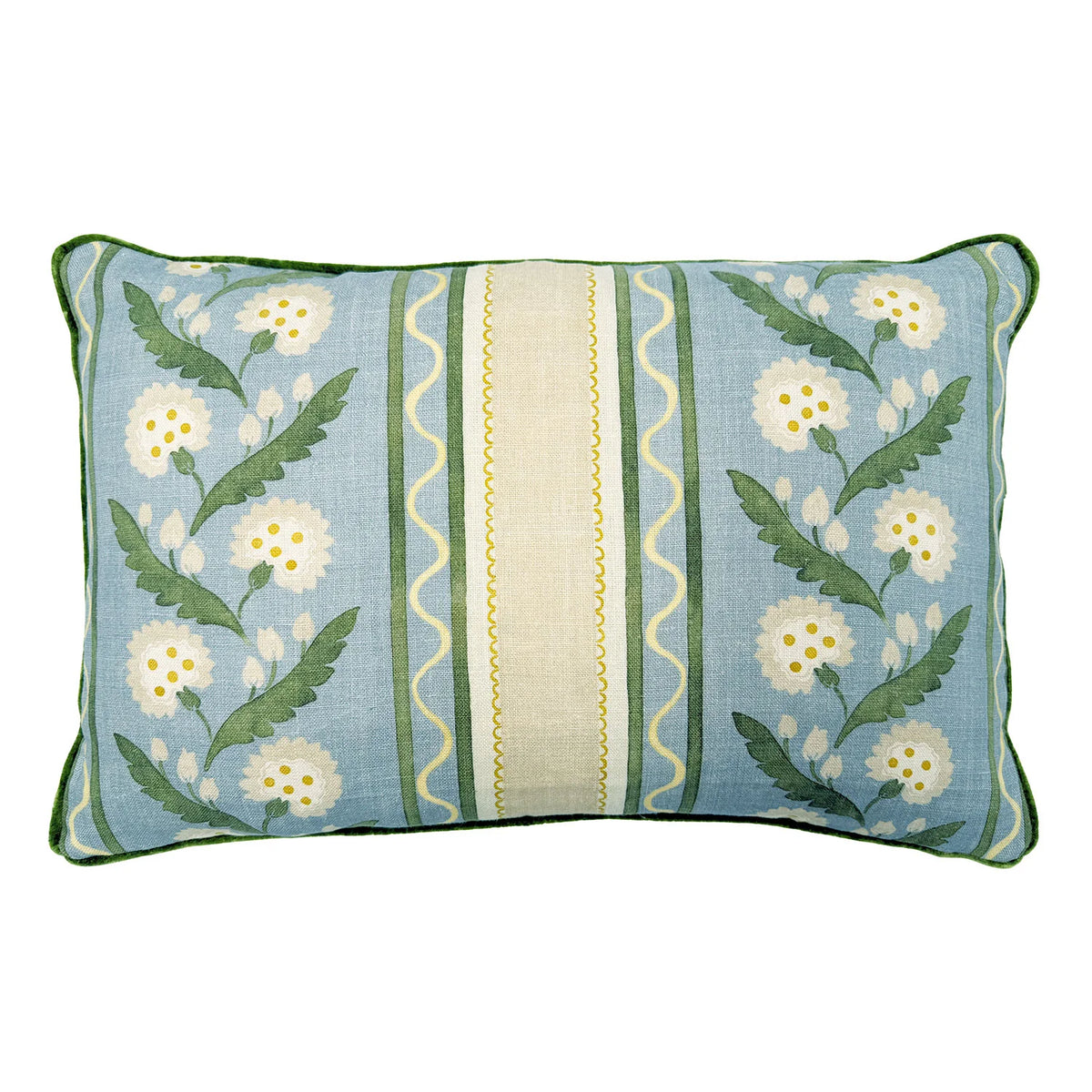 Polly Stripe Cushion Lakeside