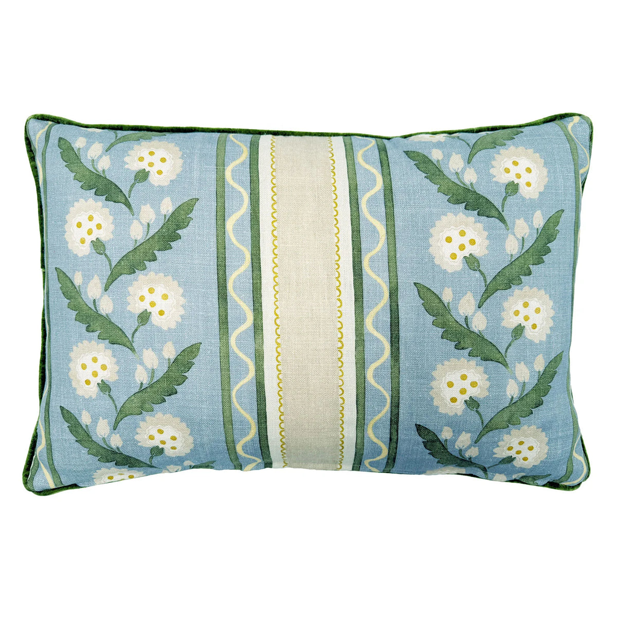 Polly Stripe Cushion Lakeside