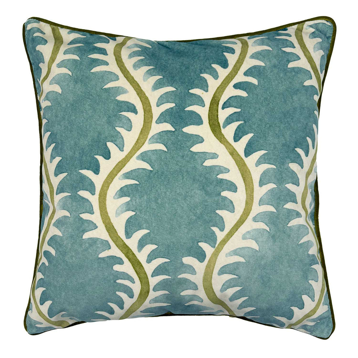 Cushion Helter Skelter Velvet River Bed