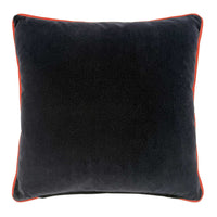 Jungle Jive Velvet Cushion Navy
