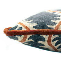 Cushion Helter Skelter Linen Slate
